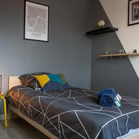 Apartment Thebrooklyn T3, Proche Centre-ville-fibre/netflix